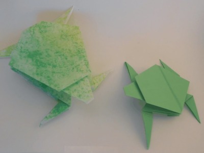 Origami: Turtle _ Tartaruga