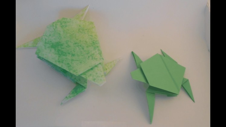 Origami: Turtle _ Tartaruga