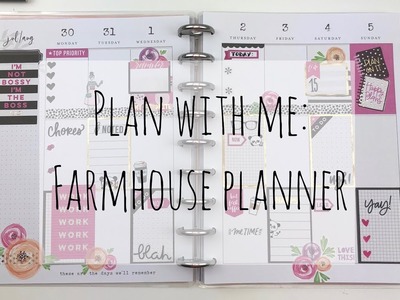 Plan with Me: Farmhouse Planner
