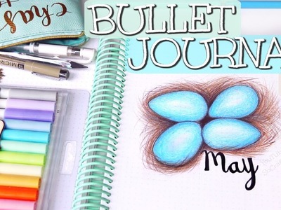 PLAN WITH ME - May 2018 Bullet Journal Setup | SoCraftastic