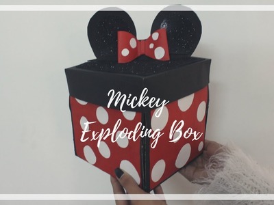 Pop-Up Exploding Box | Mickey Mouse Theme | Card Ideas | Best Card for Birthday (Tutorial Available)