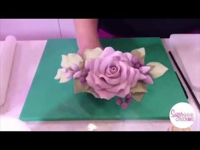 Rapid Rose and Blossom Sugar Arts by Natalie Porter - Facebook Live 3.09.2018