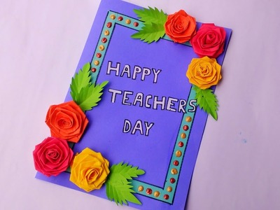 Teacher's Day Card | DIY | Handmade Teachers' Day Card Making | Punekar Sneha