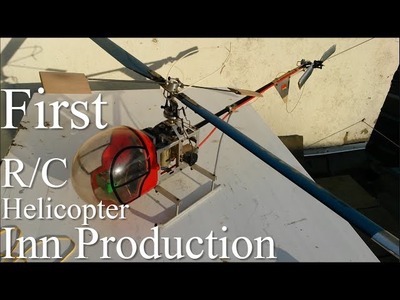 The First Electric Helicopter 1980" Homemade How To Build Make a RC Helicopter at Home From Scratch