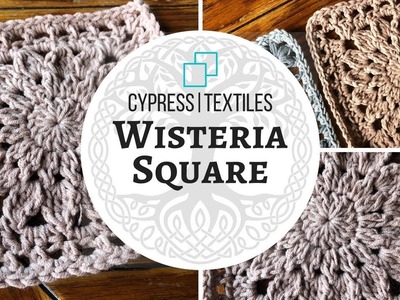 Wisteria Square - VVCAL 2018 Reboot Week 14 Crochet Motif