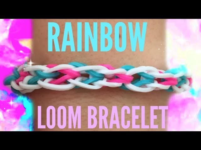 2018 Rainbow Loom Bracelet Tutorial! EASY!