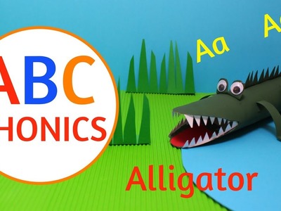 ABC Phonics | Learn to Read with Paper Roll Craft Animals