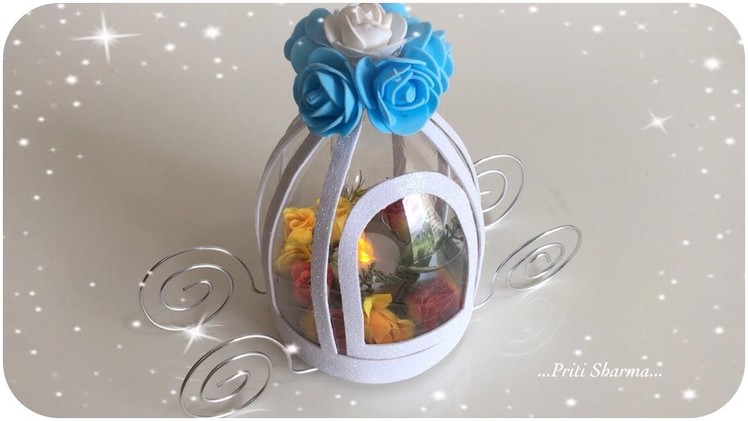 Best Out Of Waste Plastic Bottle Carriage Lantern. Showpiece Out Of Plastic Bottle | Priti Sharma