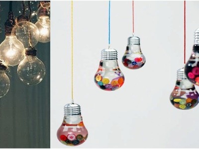 BULB CRAFT How to make a Led Bulb simple method DIY- kpz Art and Craft creative video