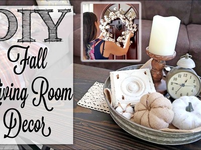 Decorate With Me! | Fall Living Room Decor