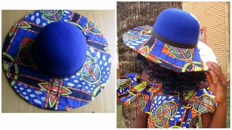 DIY African Print(Ankara) Sun Hat