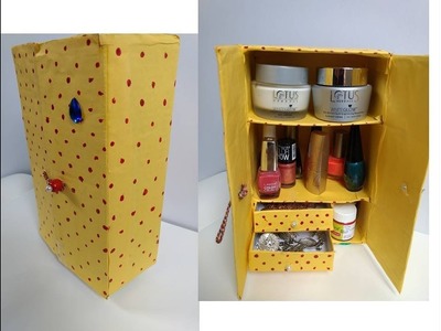 DIY Craft Idea | Best out of Waste Craft Idea | How to use waste cardboard box | Jewelry Organizer