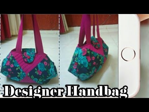 DIY : Designer Handbag No.8 Tutorial By Anamika Mishra. . 