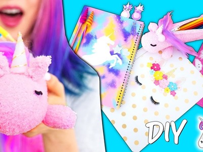 DIY Unicorn School Supplies! Learn How To Make Cutest Unicorn Crafts