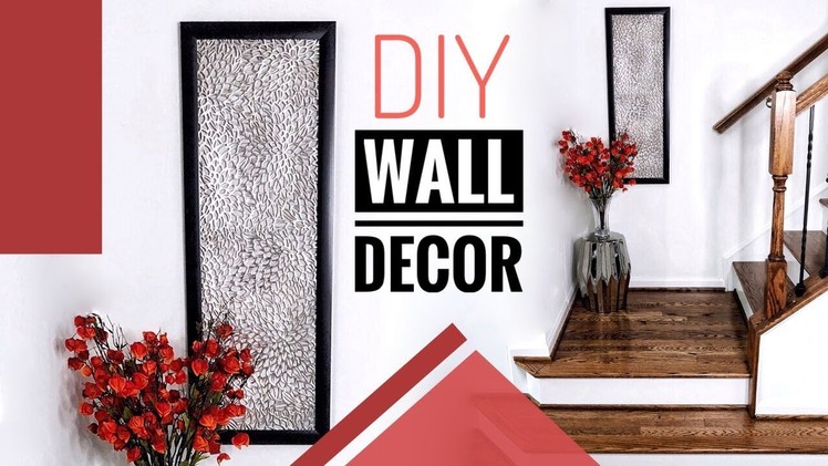 DIY Wall Decor Using Items You Probably Already Have | Home Decor Ideas