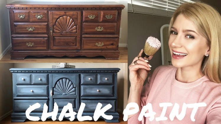 Dresser Makeover - How To Layer And Blend W. Annie Sloan Chalk Paint