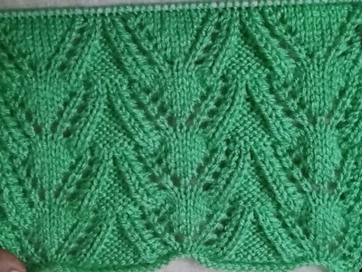 Easy Single Color knitting Pattern no.93|Hindi