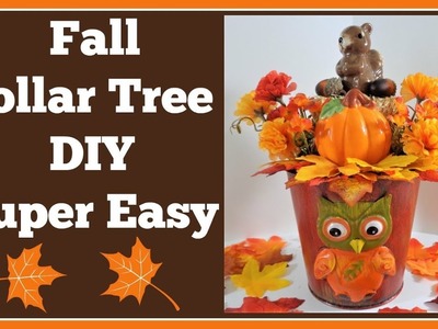 Fall Dollar Tree DIY ???? Super Easy