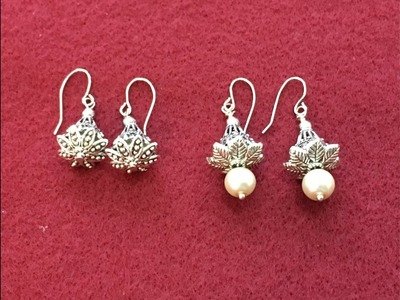 German Silver Earrings ( Jhumka )