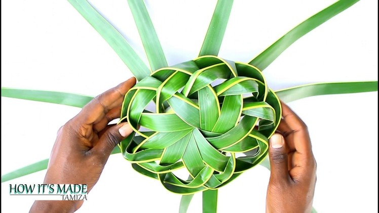 How It's Made - Coconut Leaf Basket