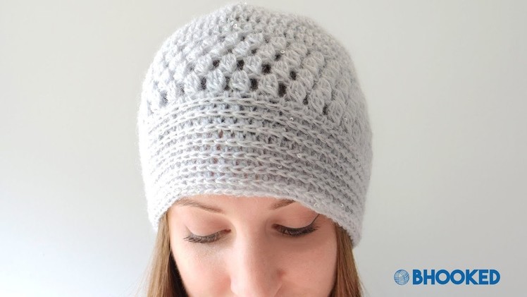 How to Crochet a Hat: Fall Glam Lace Crochet Hat