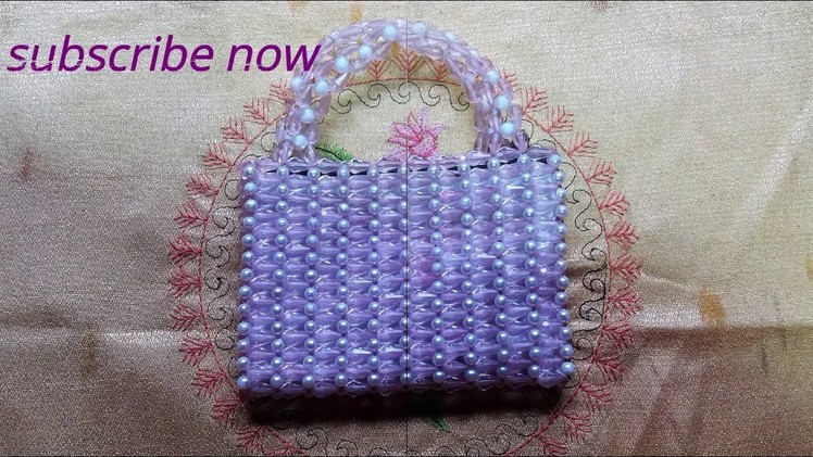 How to make a latest Beaded purse_Beaded Bags and Purses_Diy purse tutorials.