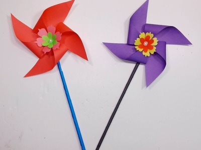 How to Make Easy & Simple Paper Flower!! Homemade Simple Craft Ideas!! Jarine's Crafty Creation