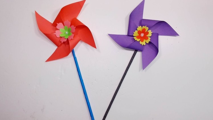 How to Make Easy & Simple Paper Flower!! Homemade Simple Craft Ideas!! Jarine's Crafty Creation