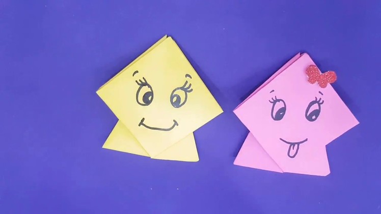 How to make paper origami kite | Kids craft