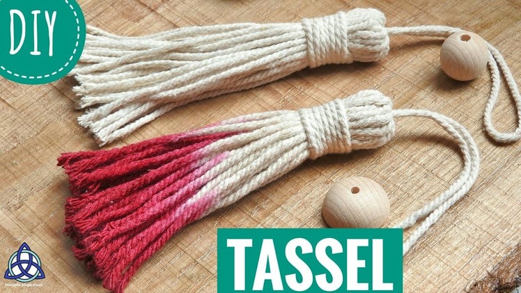 How to Make Tassel DIY - Macrame Boho Craft
