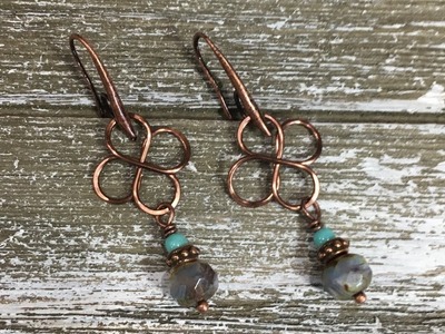 How to Make Wire Celtic Knot Earrings