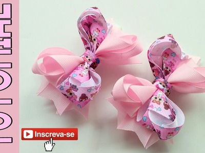 Laços De Amelia Fita N5 ???? Ribbon Bow Tutorial ???? DIY by Elysia Handmade