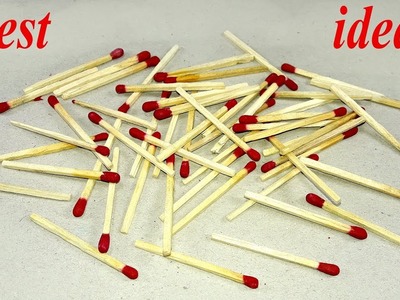 Matchstick Craft Idea | Best craft idea | DIY arts and crafts | matchstick cool craft