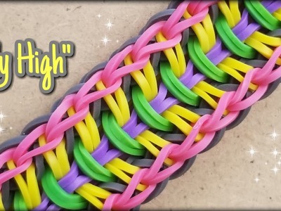 New "Fly High" Rainbow Loom Bracelet Tutorial