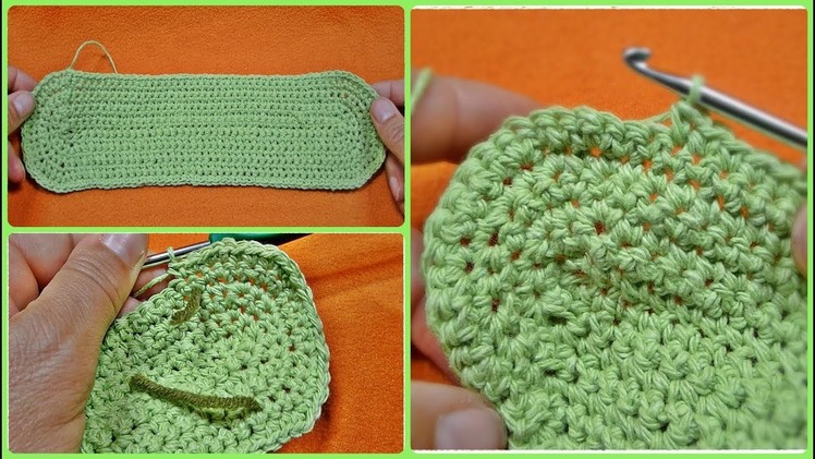 Part 1 of the BAG, Purse - How to crochet oval bag bottom. bag base - Step by step