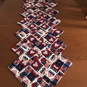 Patriotic Table runner