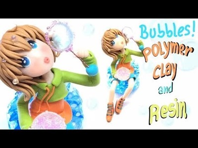 Polymer Clay and Resin- Tutorial- Doll-Bubbles- DIY