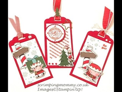 Quick Christmas tags, craft fair idea, no 10 of #100things