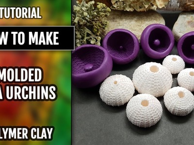 Quick Video on How to use the Sea Urchin’s silicone molds for making good impressions! Polymer clay