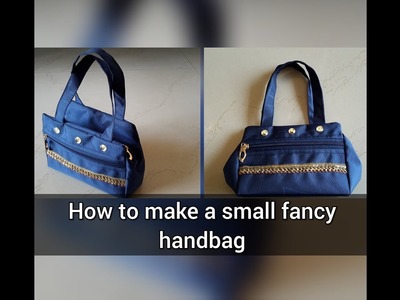 Small Fancy Handbag Tutorial