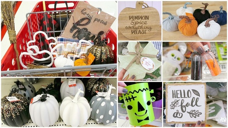 Target Dollar Spot Halloween & Fall Decor Shop With Me  + Target Haul