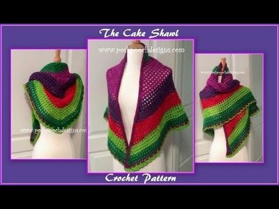 The Cake Shawl Crochet Pattern