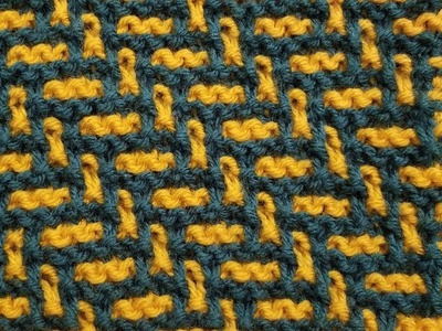 The Herringbone Mosaic Knitting Tutorial!