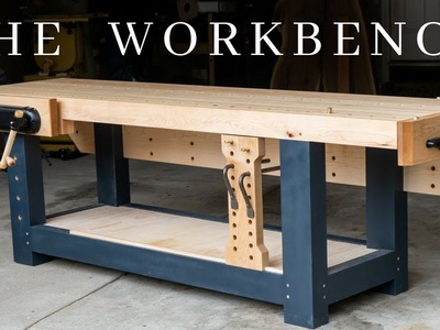 The PERFECT Woodworking Workbench. How To Build The Ultimate Hybrid Workholding Bench