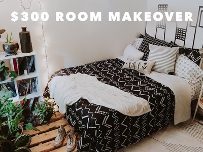 ULTIMATE ROOM MAKEOVER (Under $300) + Room Tour & DIY Projects. Lone Fox