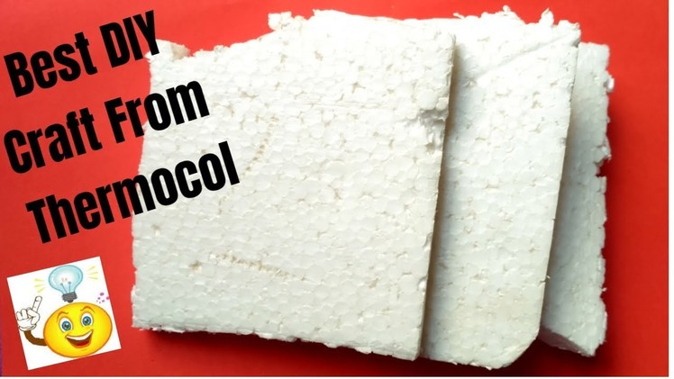 Best DIY craft ideas out of Thermocol.How to Reuse Waste Thermocol. Best out of waste.