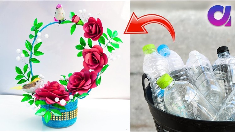 Best out of waste Plastic bottle Craft idea | Plastic bottle Basket | Artkala