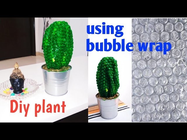 DIy Amazing Bubble wrap craft idea for home decor.Best out of waste bubble wrap  craft for kids