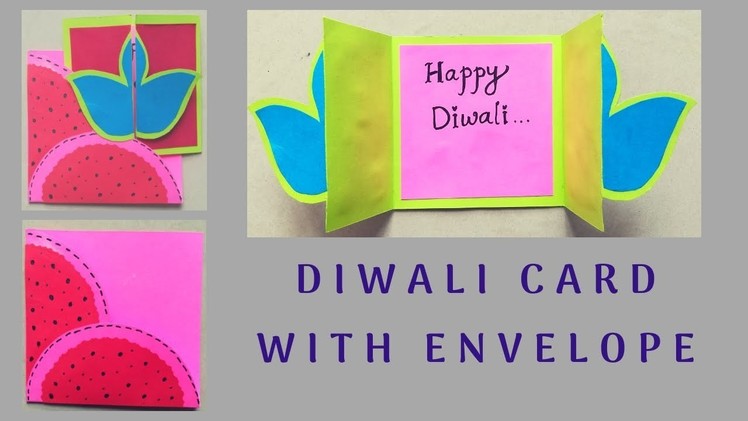 DIY Diwali Card with Envelope | Craft it Right