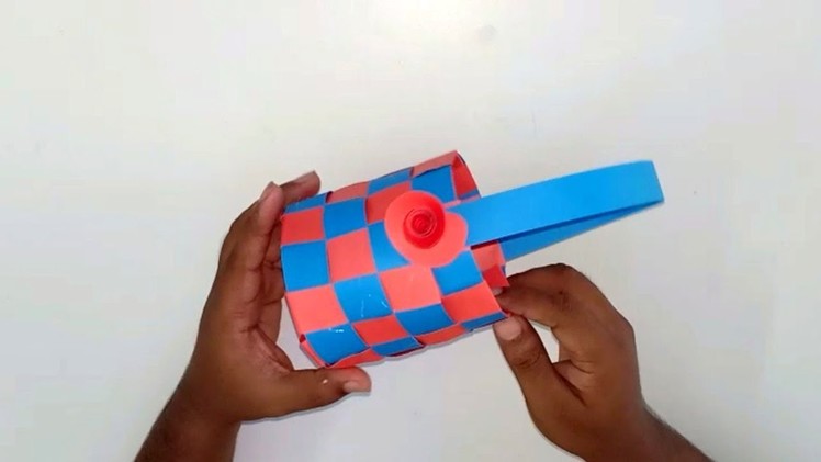 DIY - Paper Craft - How To Make A Paper Basket | Paper Craft Idea
